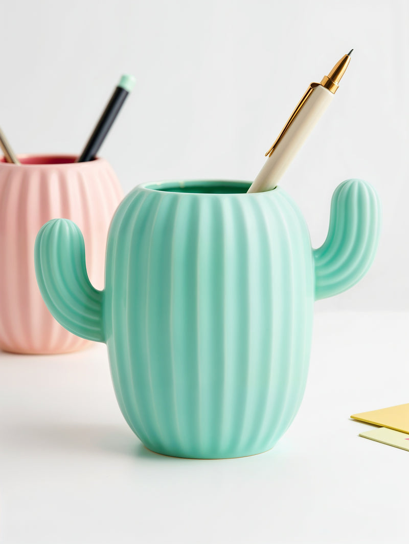 Cactus Ceramic Vase-4