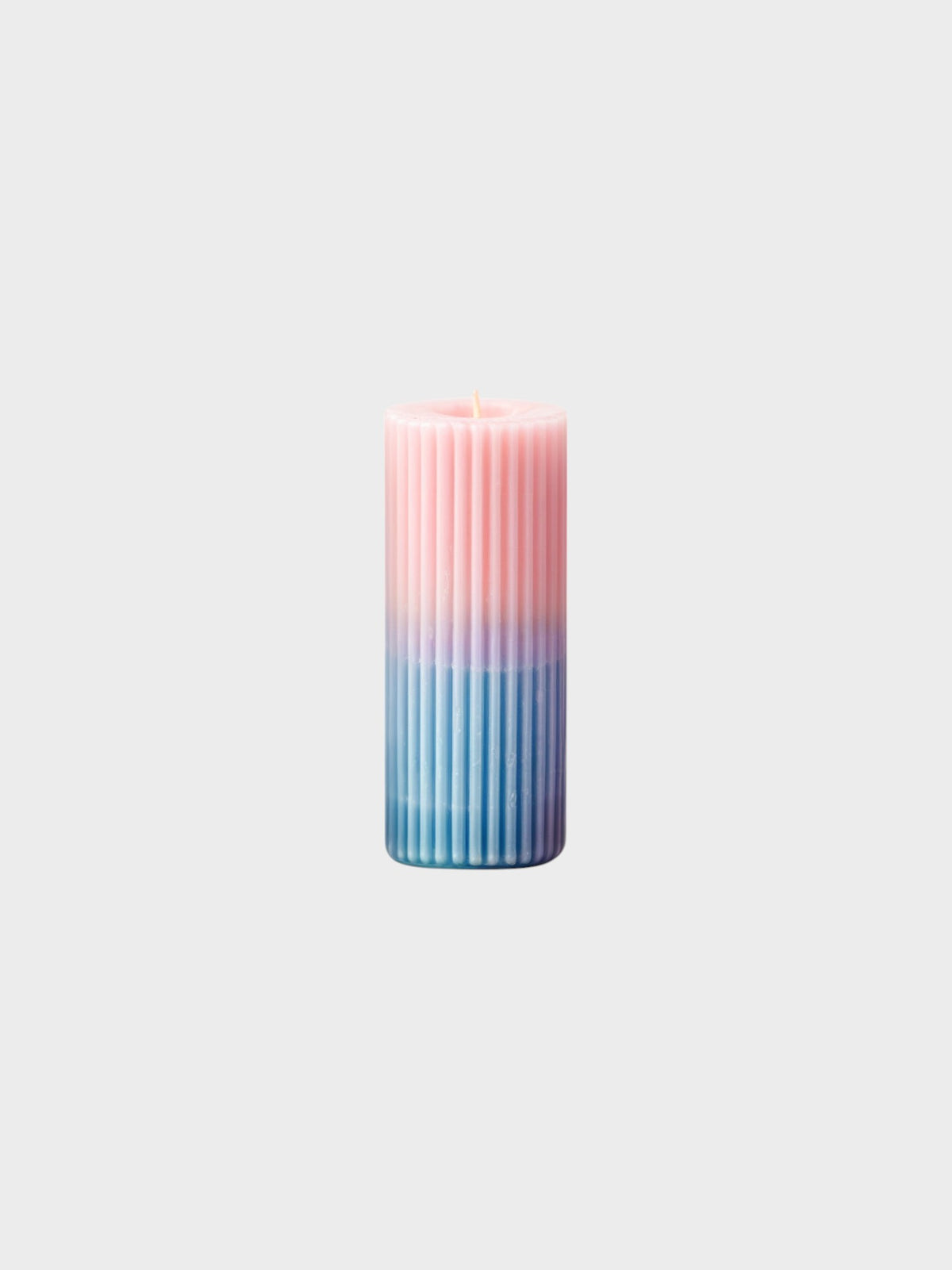 Tall Gradient Pillar Candle