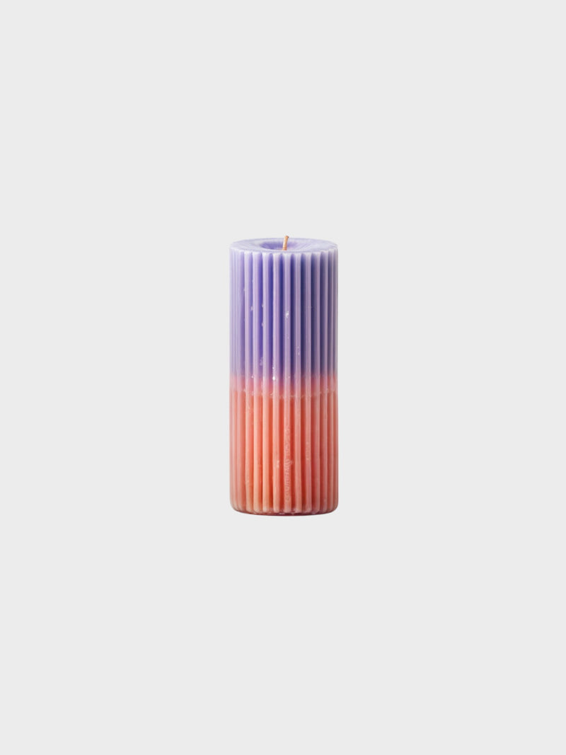 Tall Gradient Pillar Candle-3