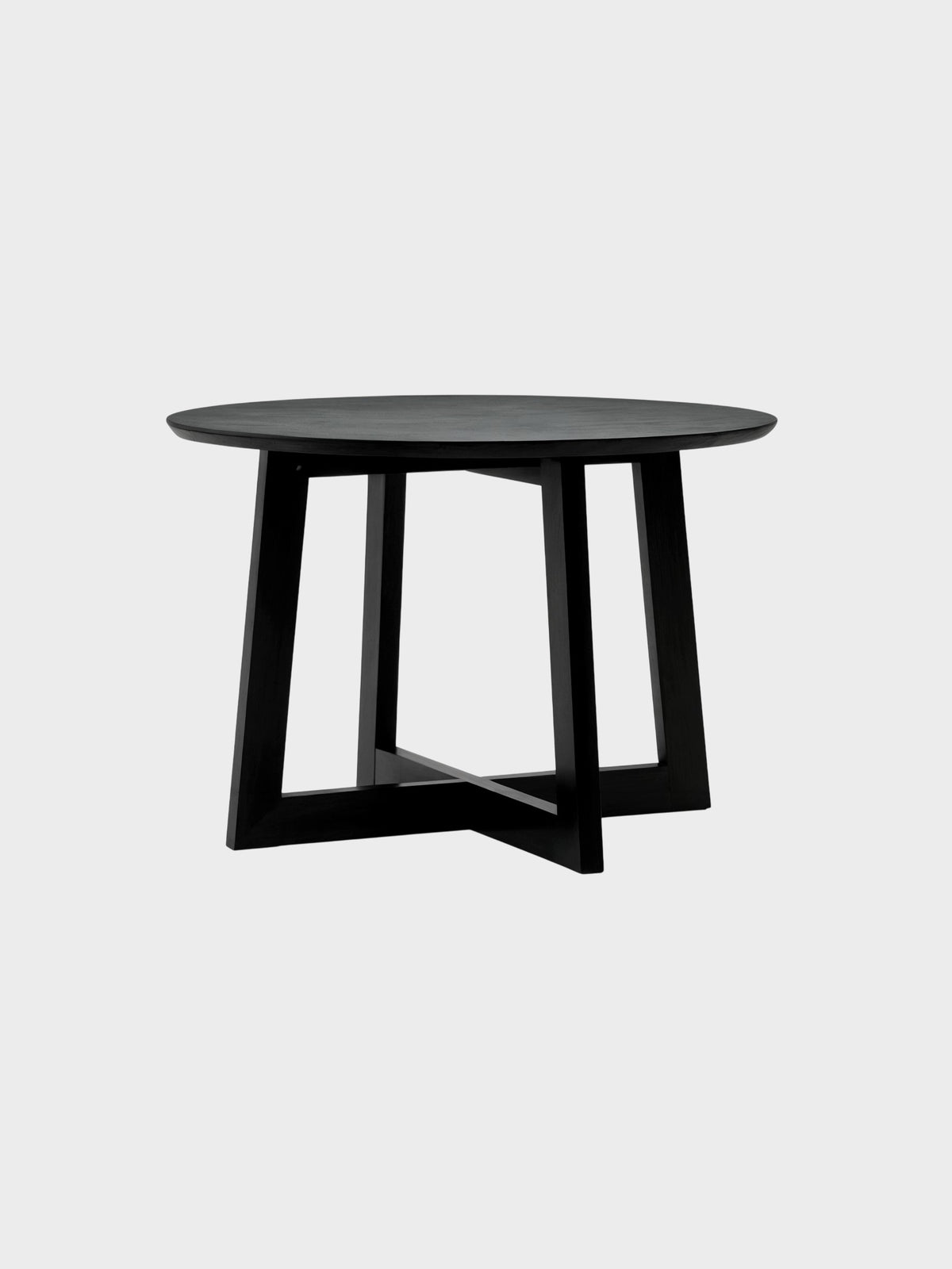 Round Wood Coffee Table