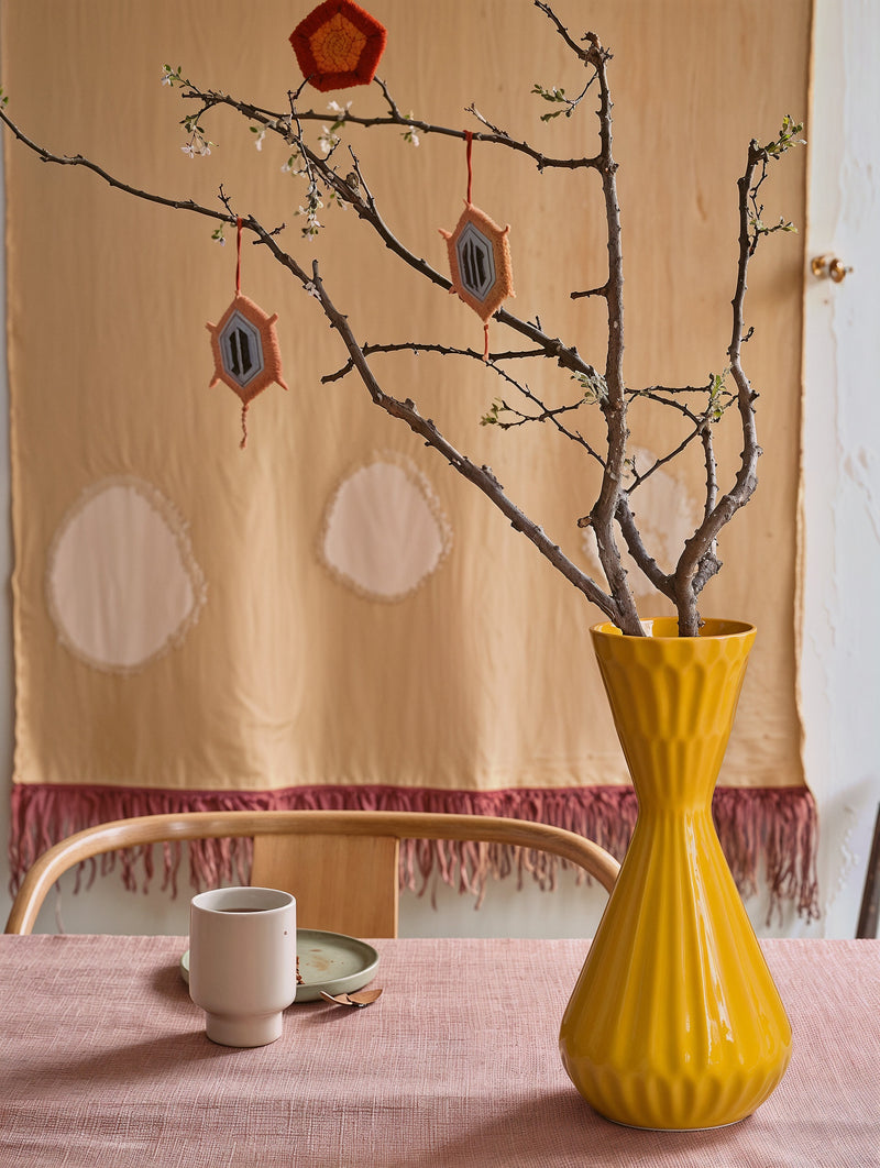 Hourglass Pattern Vase-2
