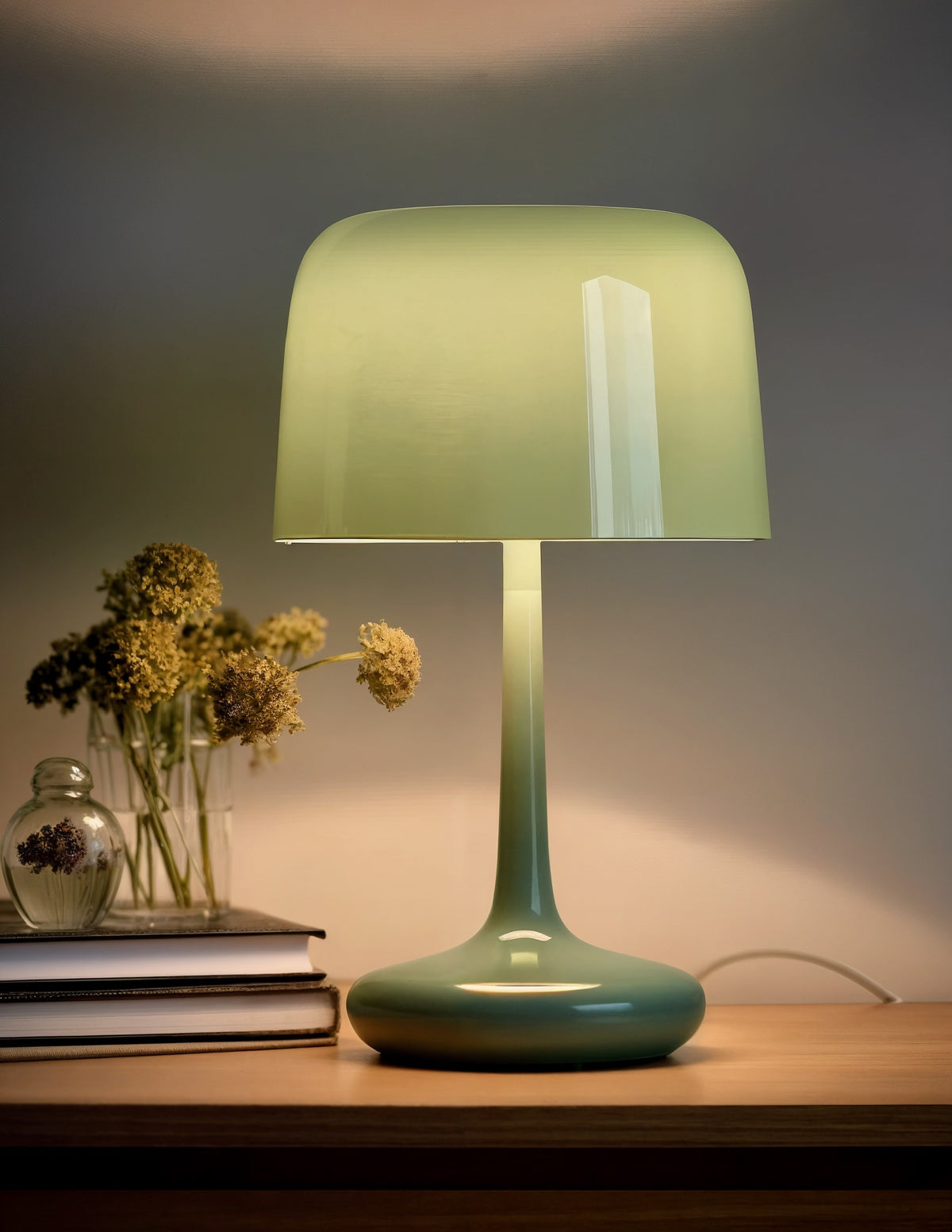 Glossy Dome Table Lamp-2