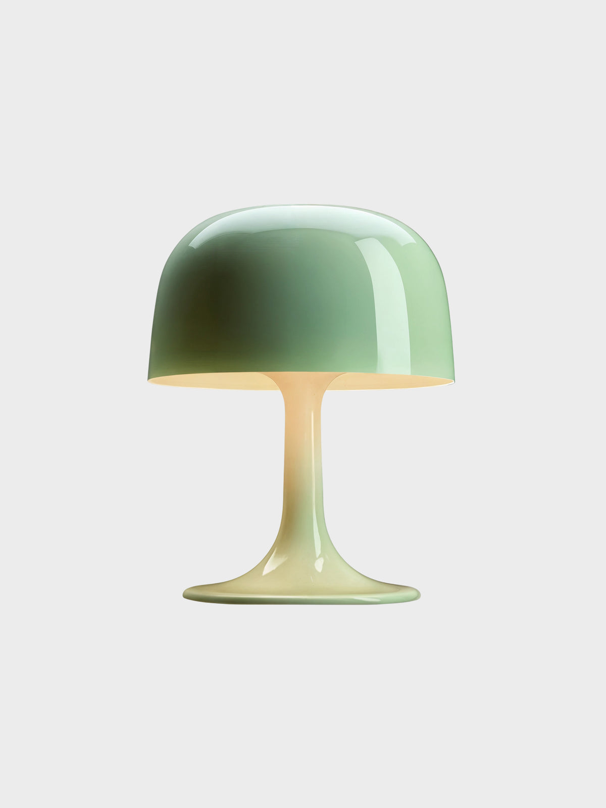 Glossy Dome Table Lamp
