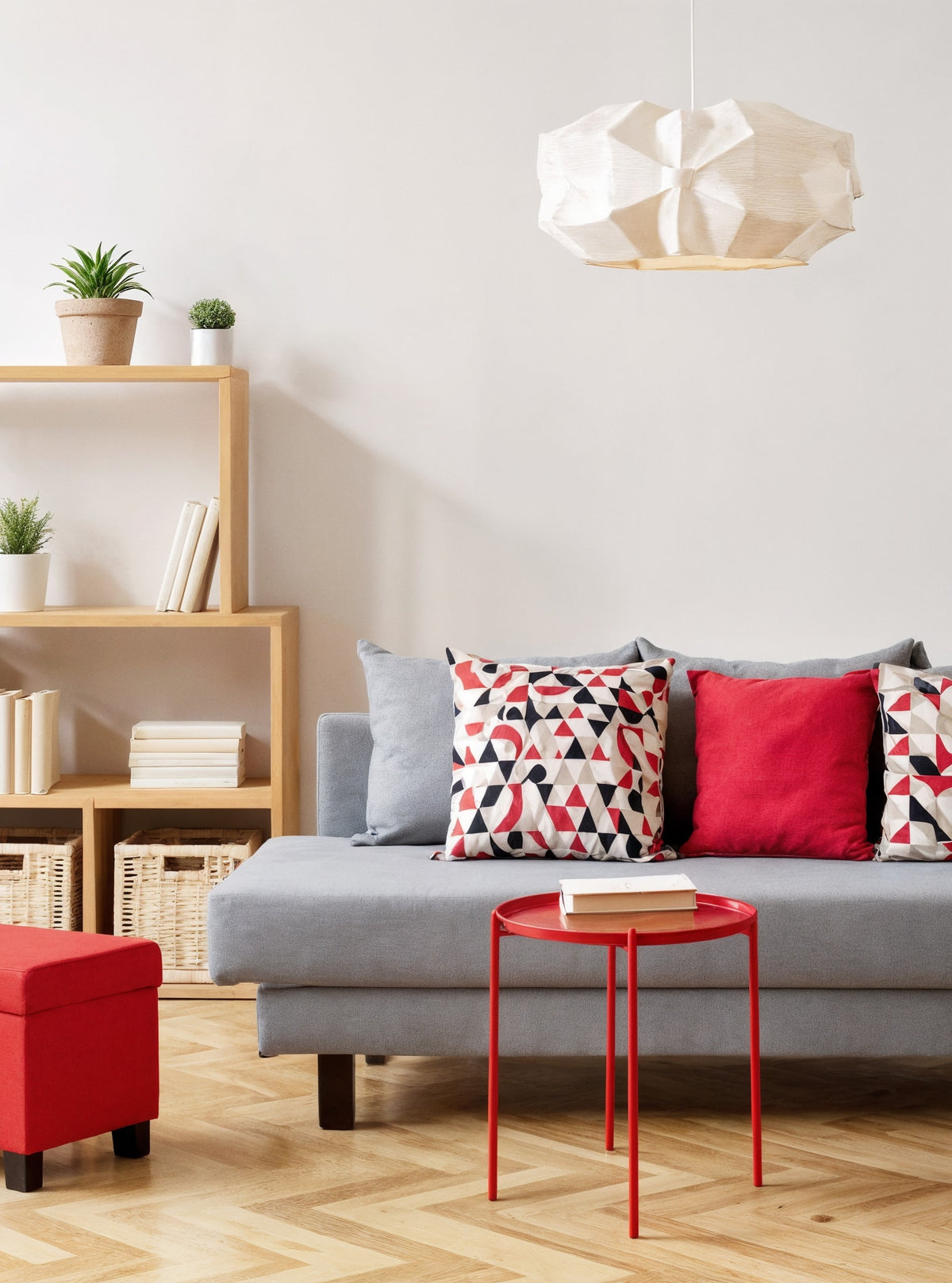 Round Metal Side Table-2