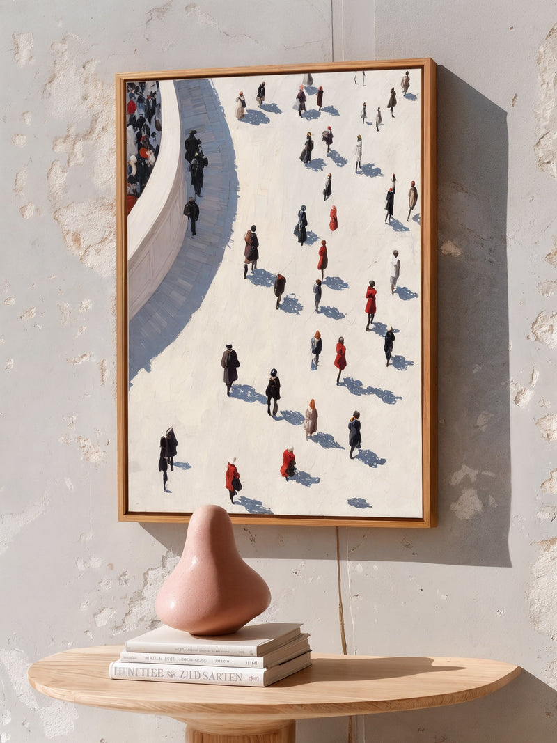 City Crowd Painting-2