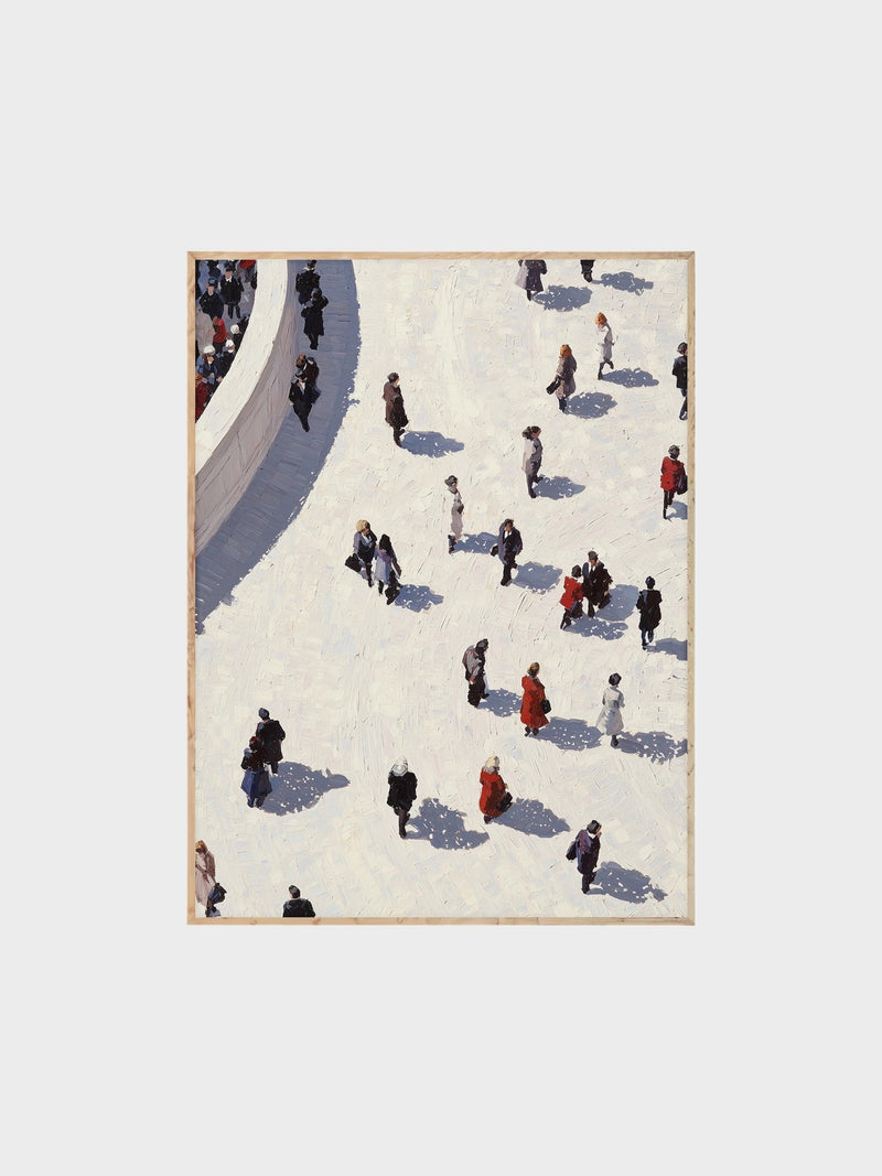 City Crowd Painting-1