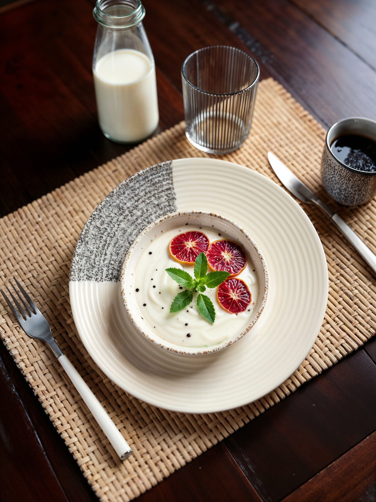 Textured Edge Plate