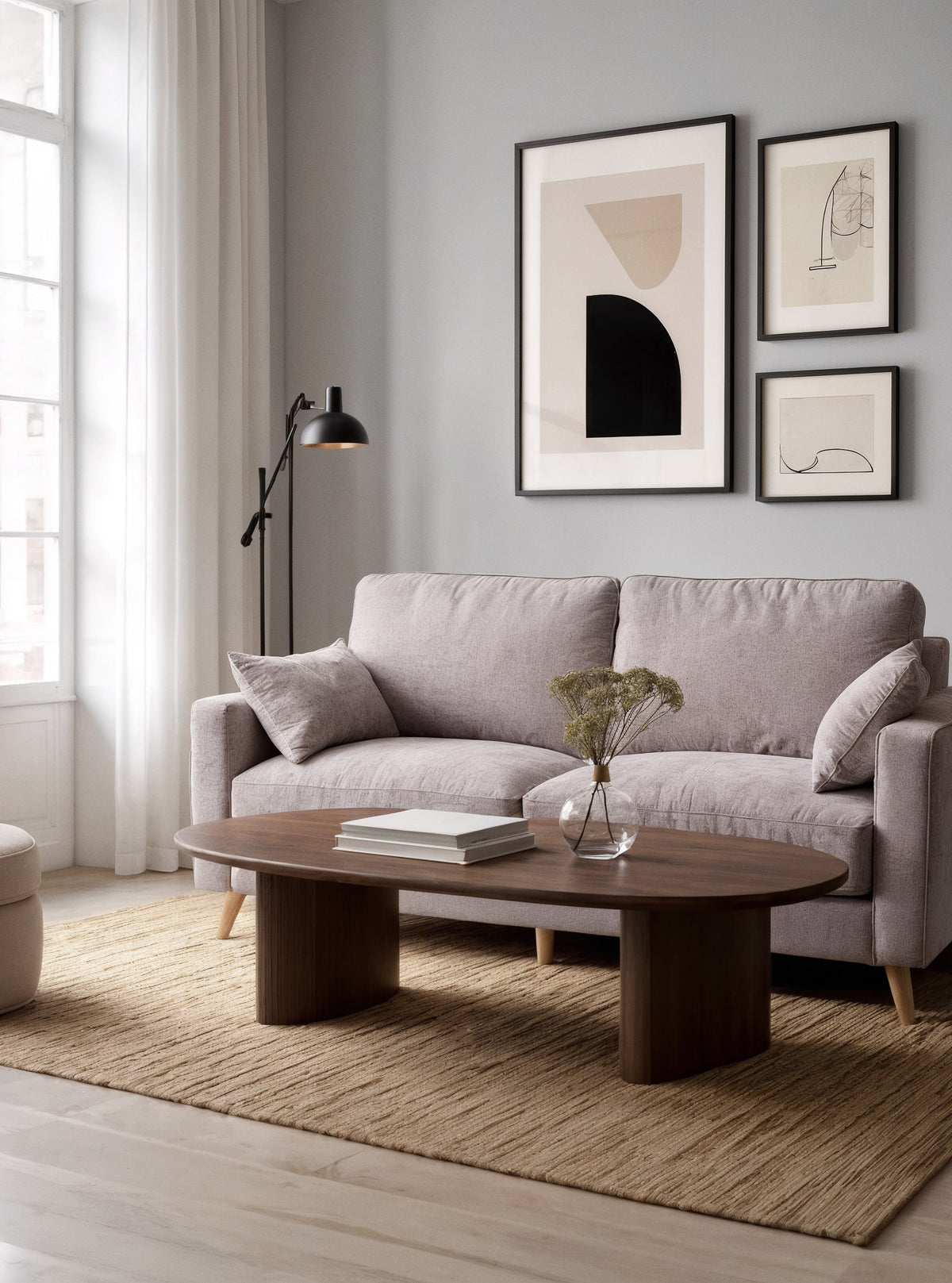 Classic Two-Seater Sofa