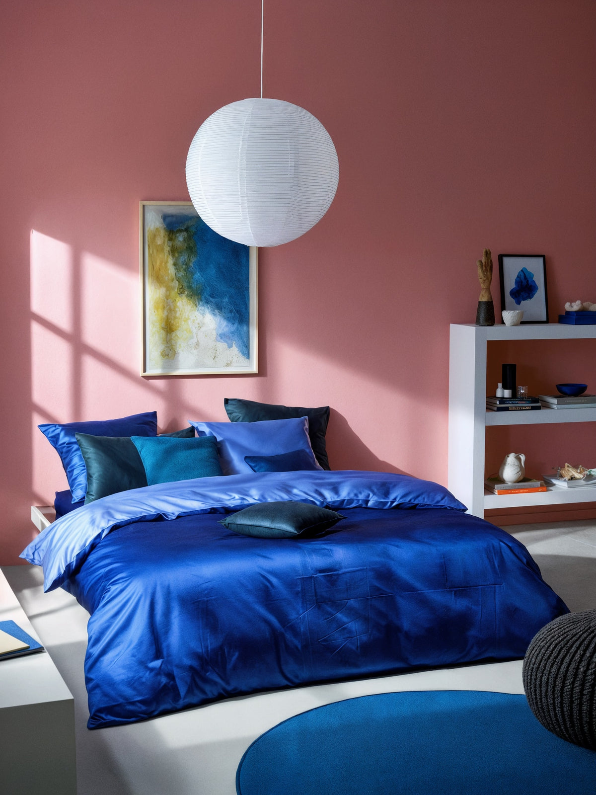 Satin Sheet & Pillow Set-4