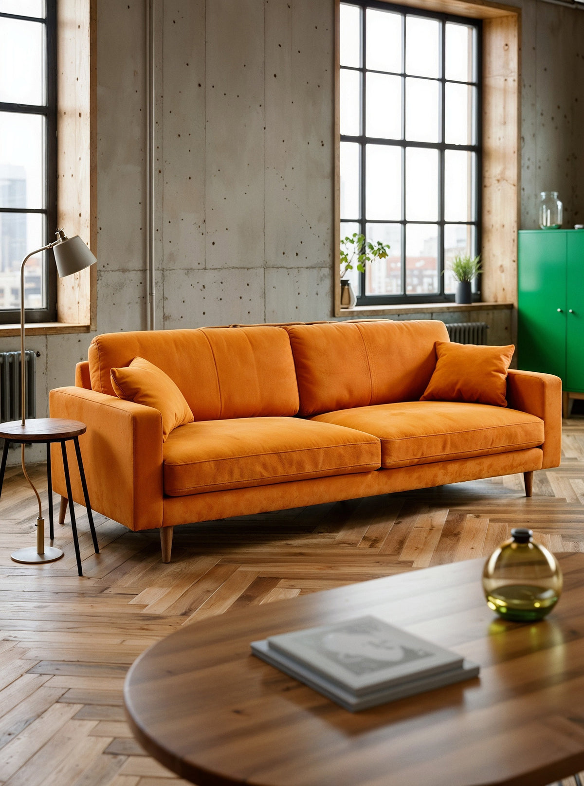 Slim Arm Lounge Sofa