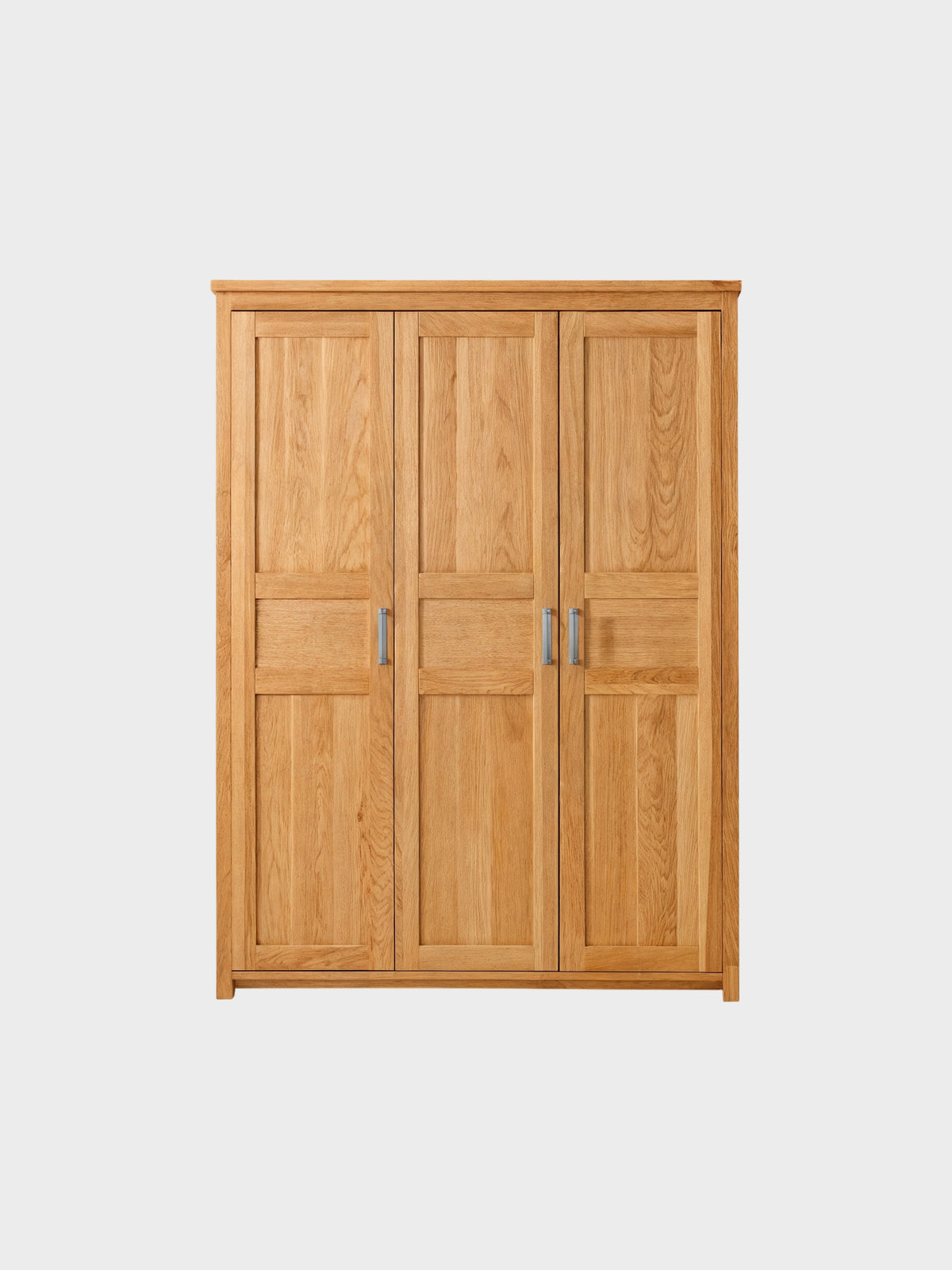 Triple Wooden Wardrobe