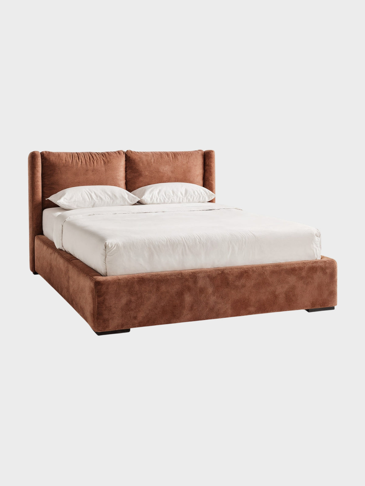 Upholstered Pillow-Back Bed-1