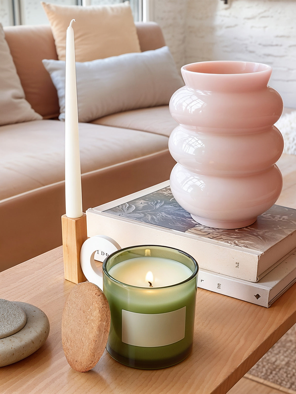 Glass Jar Scented Candle