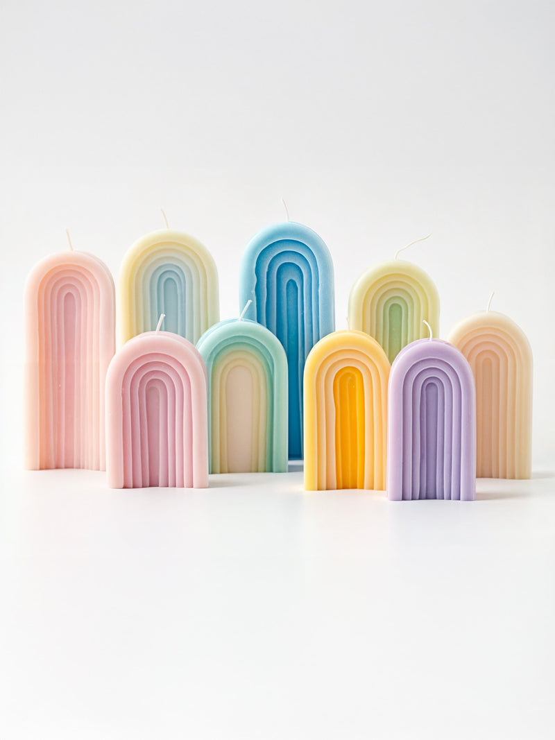 Arch Block Candle-4