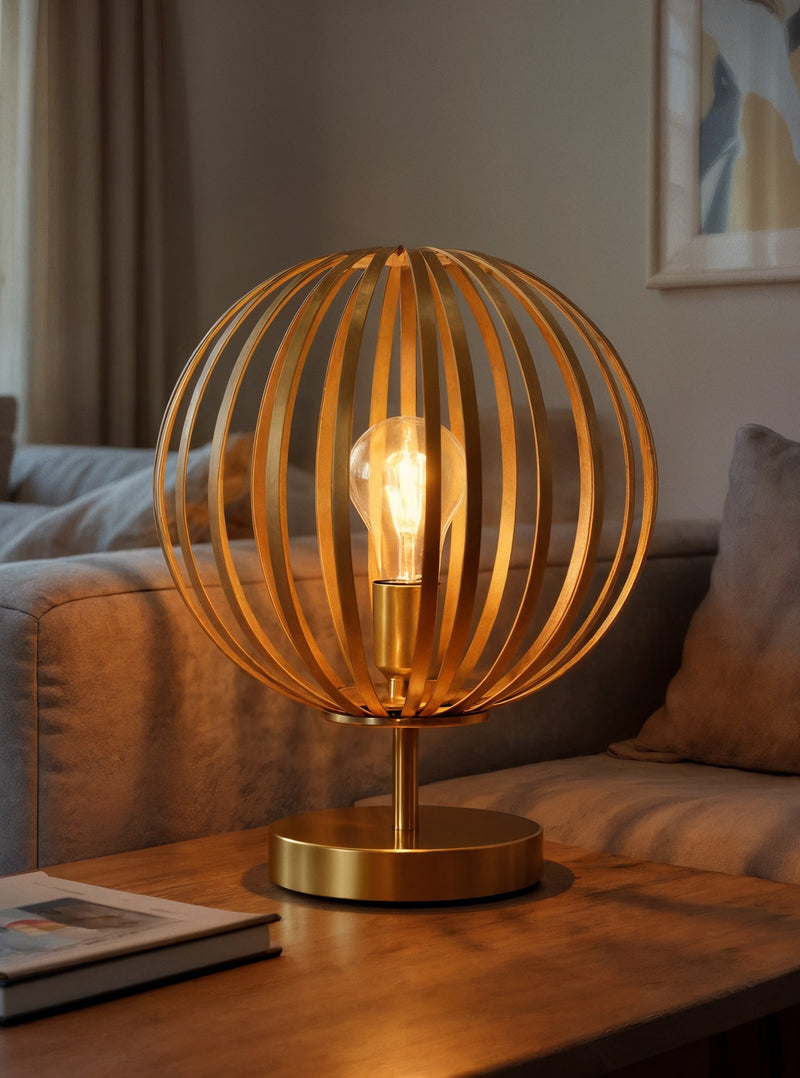 Open Cage Accent Lamp-2